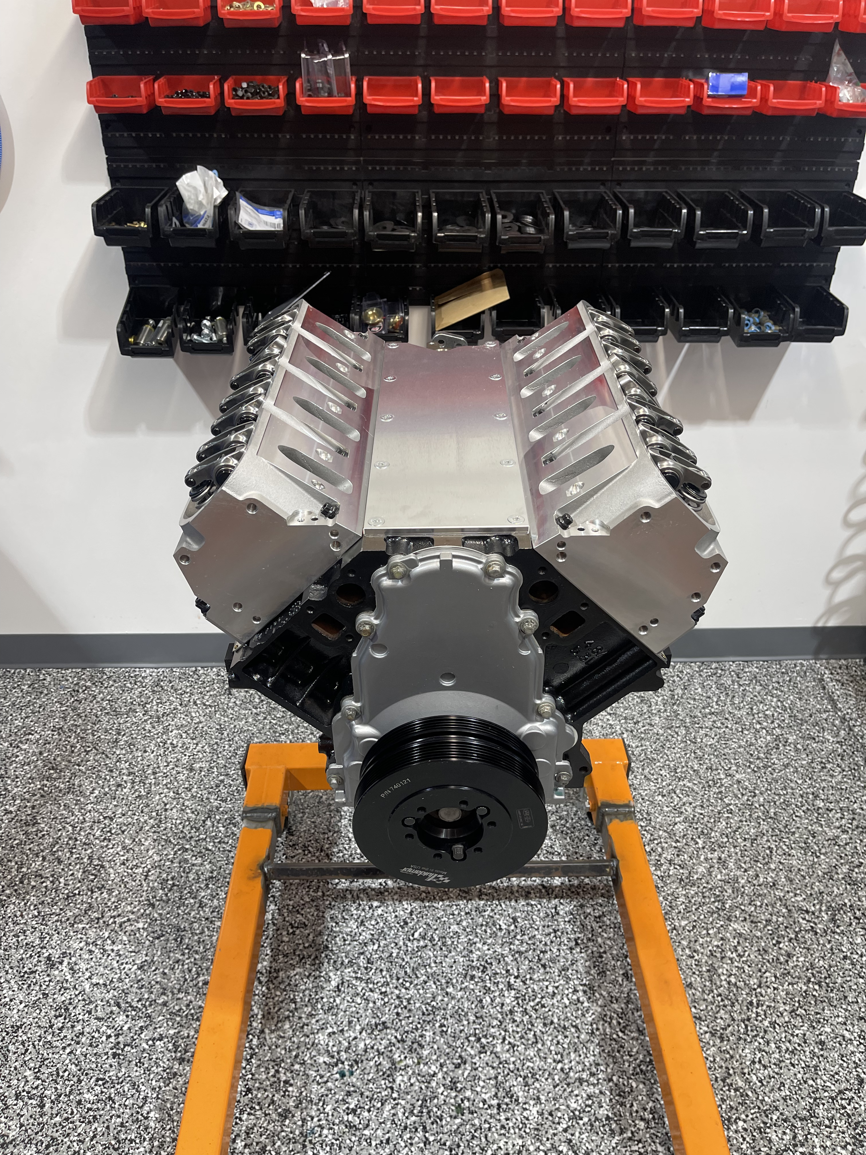 Complete engine build in progress